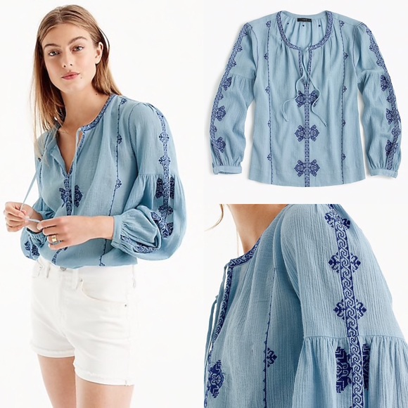 J. Crew Tops - J. Crew boho top NWT